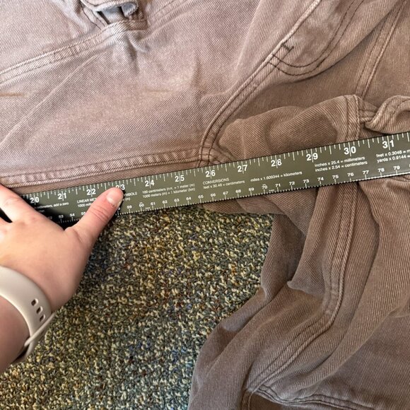 PacSun elastic waist cargo pants brown women’s S - Picture 5 of 5